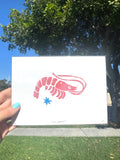 Tiny Dancer [5x7] - Handprinted Linocut Art Print