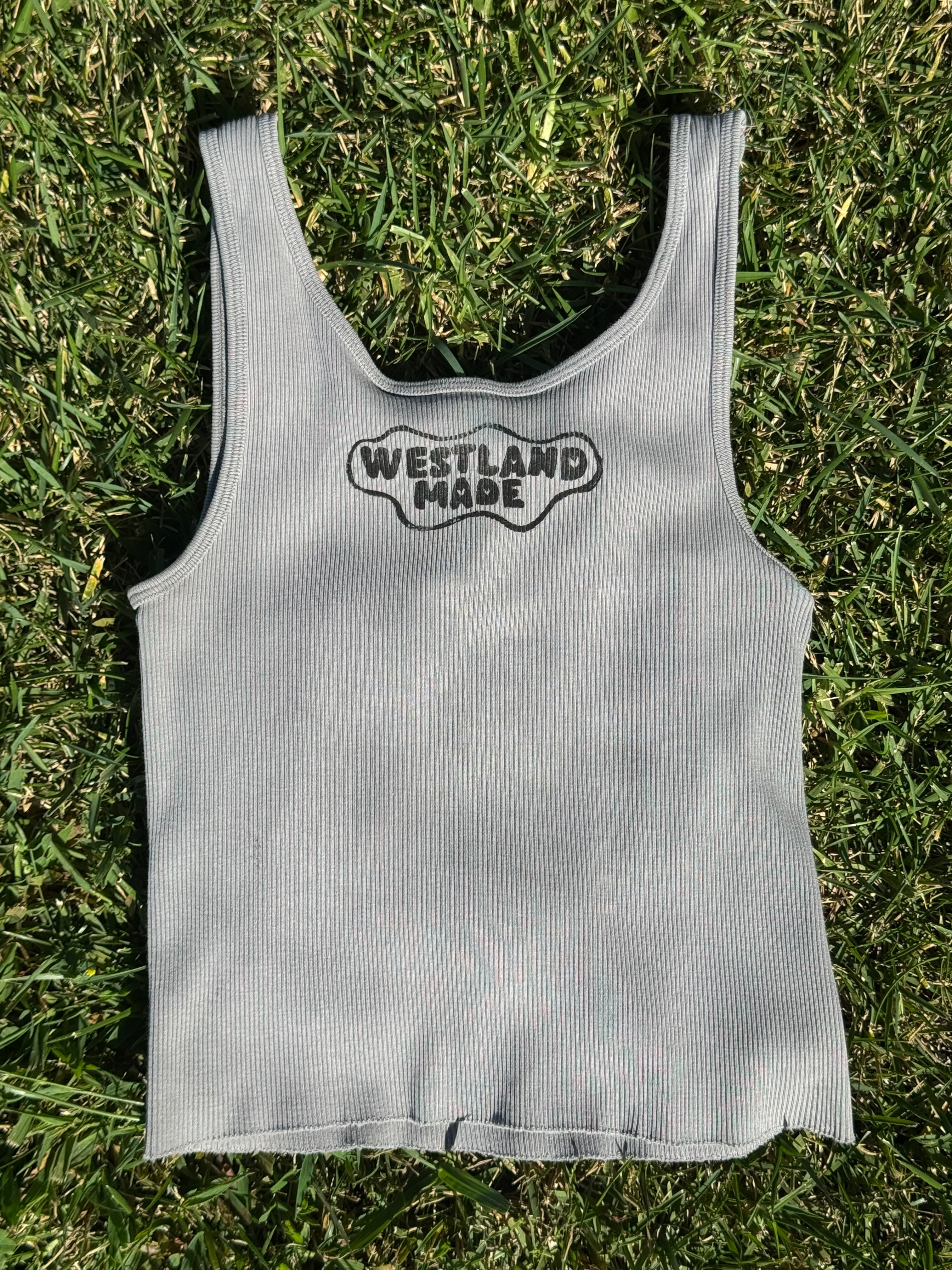Road Runner Grey Tank