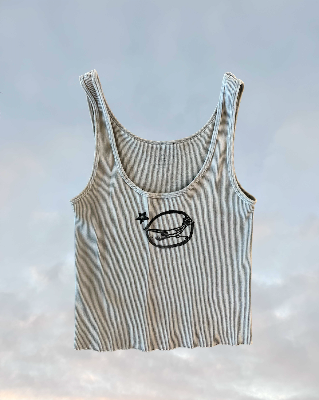 Road Runner Grey Tank